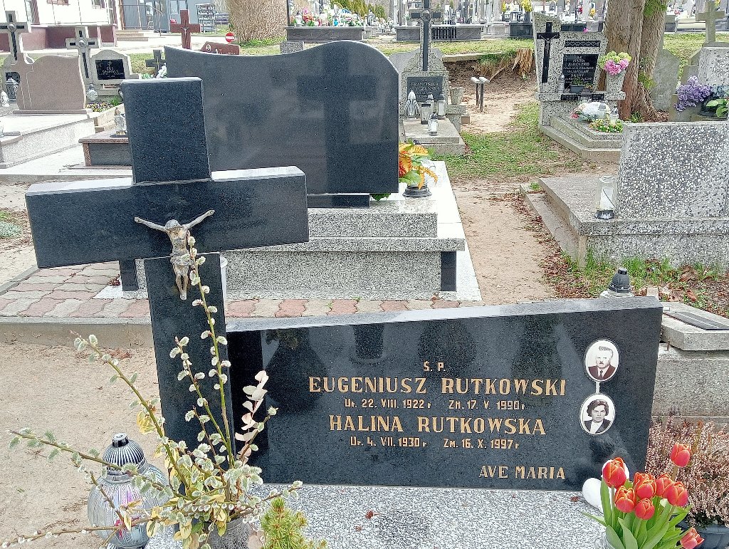 Grób Eugeniusz Rutkowski