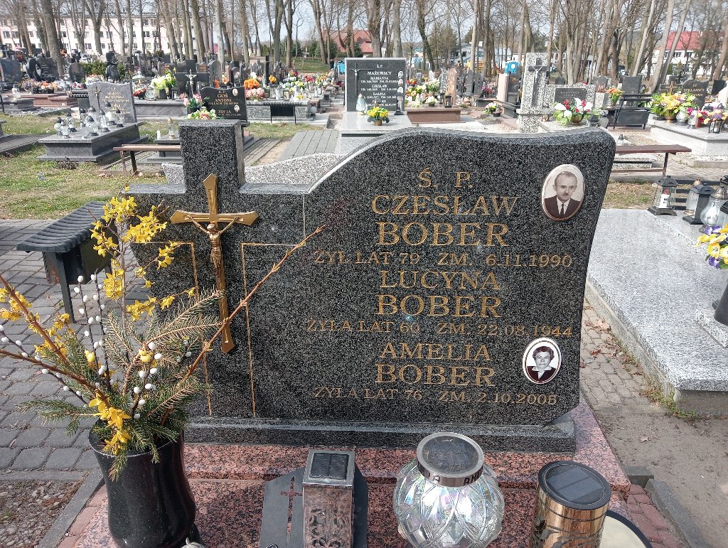 Grób Lucyna Bober