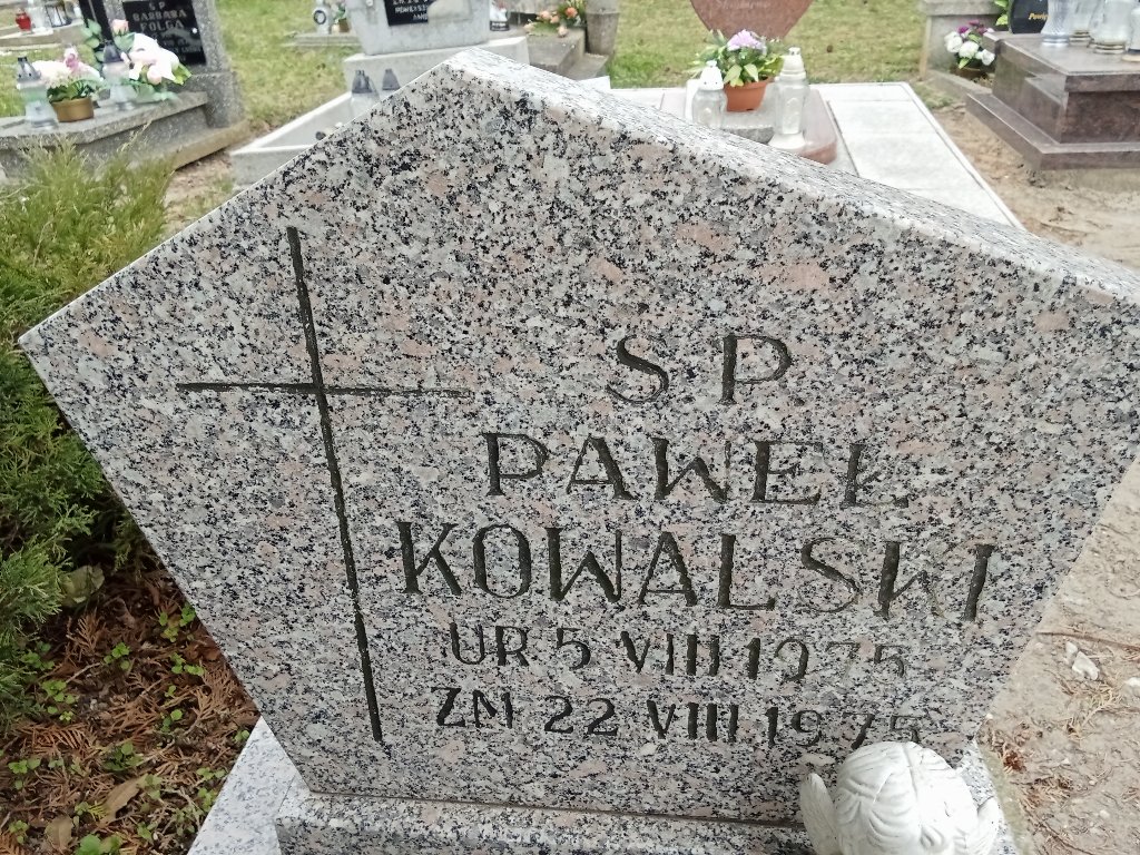 Grób Paweł Kowalski