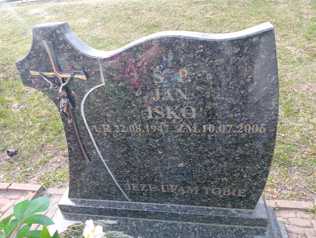 Grób Jan Isko
