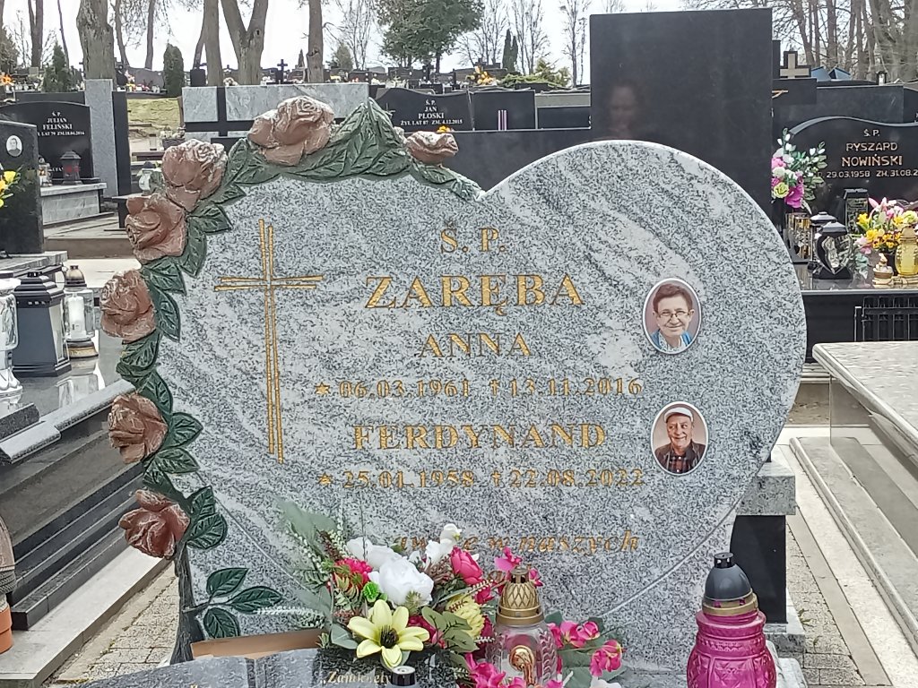 Grób Ferdynand Zaręba