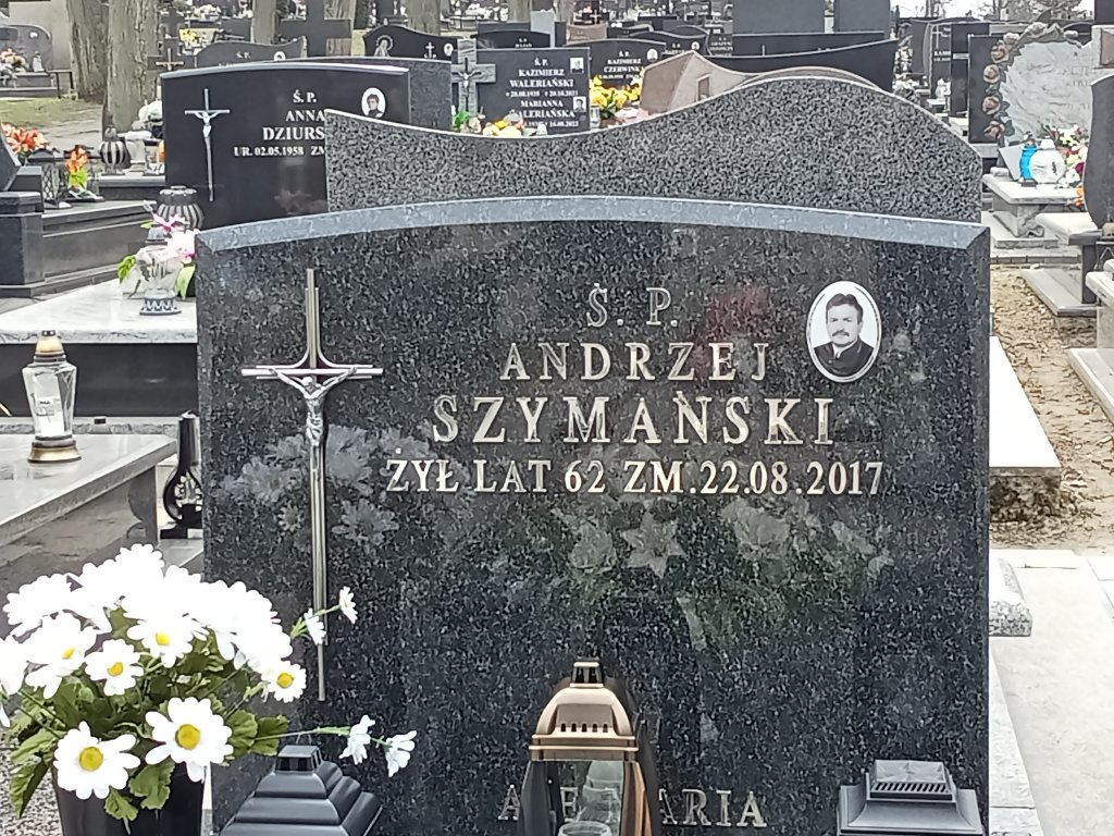 Grób Andrzej Szymański