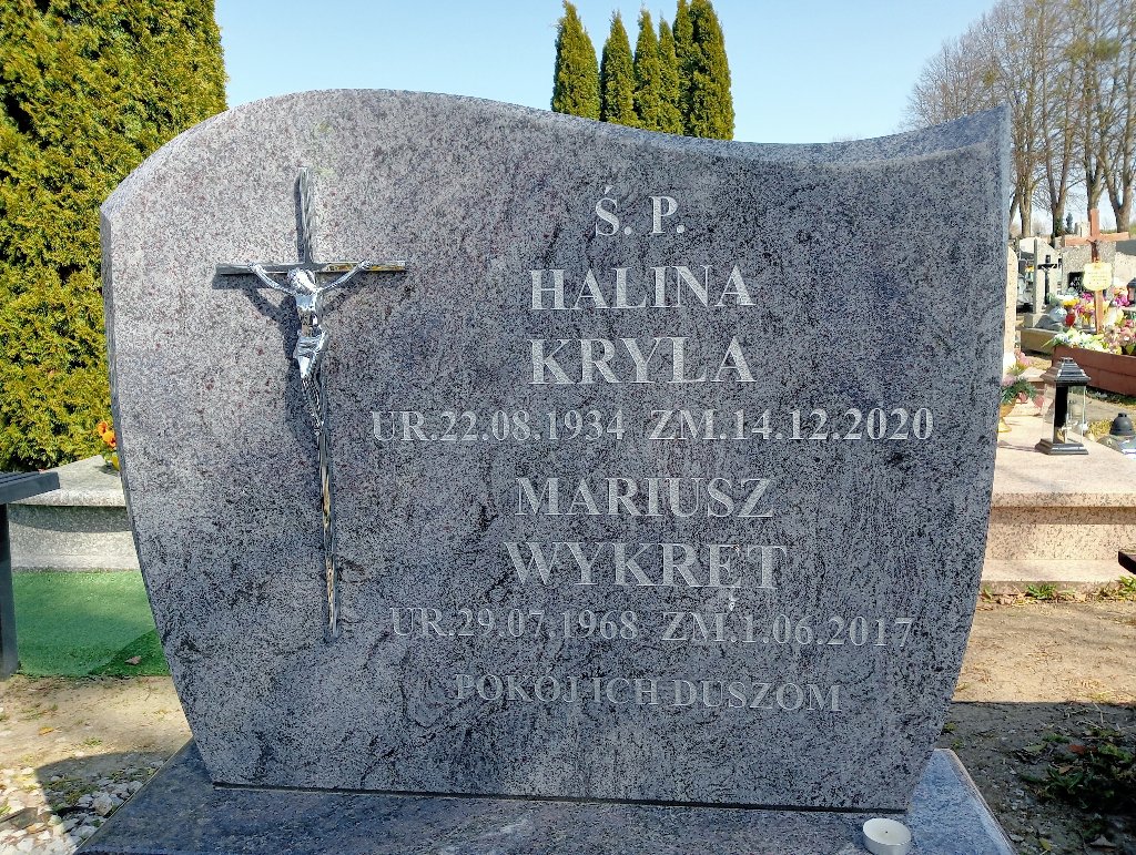 Grób Halina Kryla