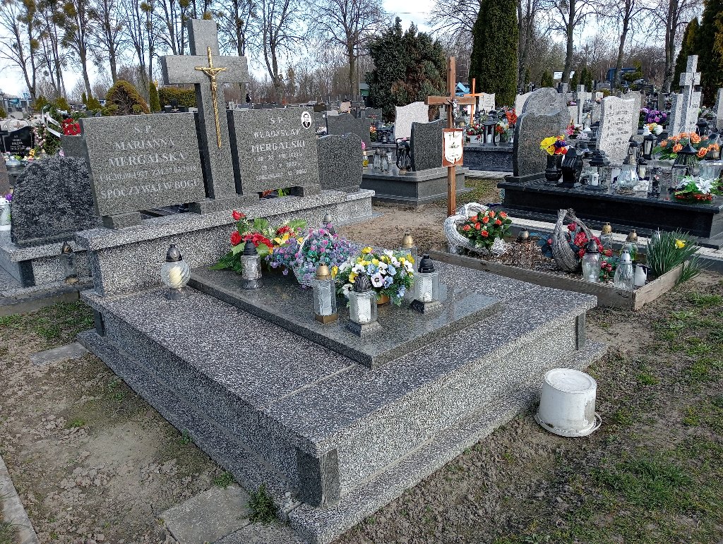 Grób Władysław Mergalski
