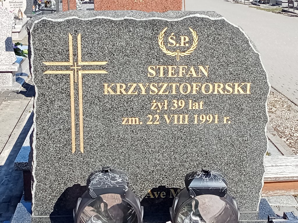 Grób Stefan Krzysztoforski