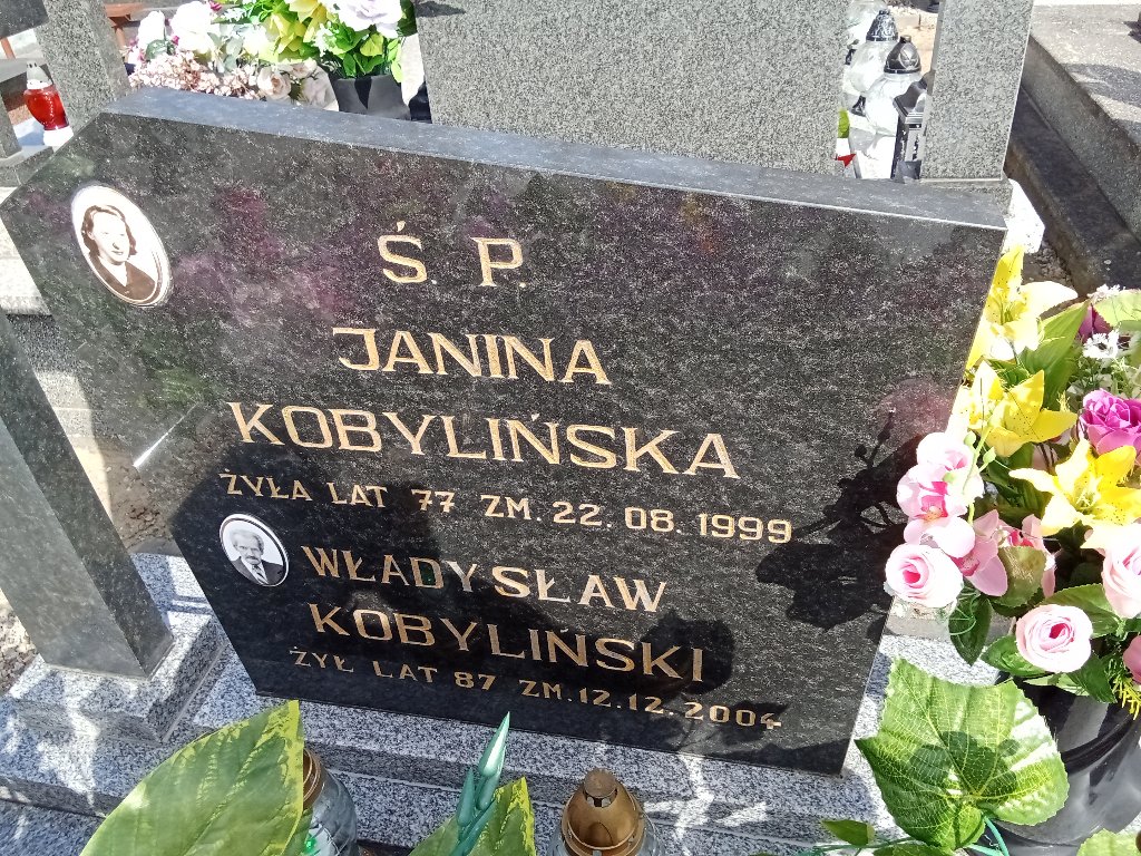 Grób Janina Kobylińska