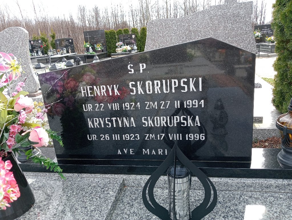 Grób Henryk Skorupski